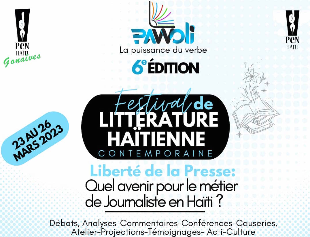 Pawoli le festival de littérature haïtienne contemporaine revient pour un sixième tour de piste